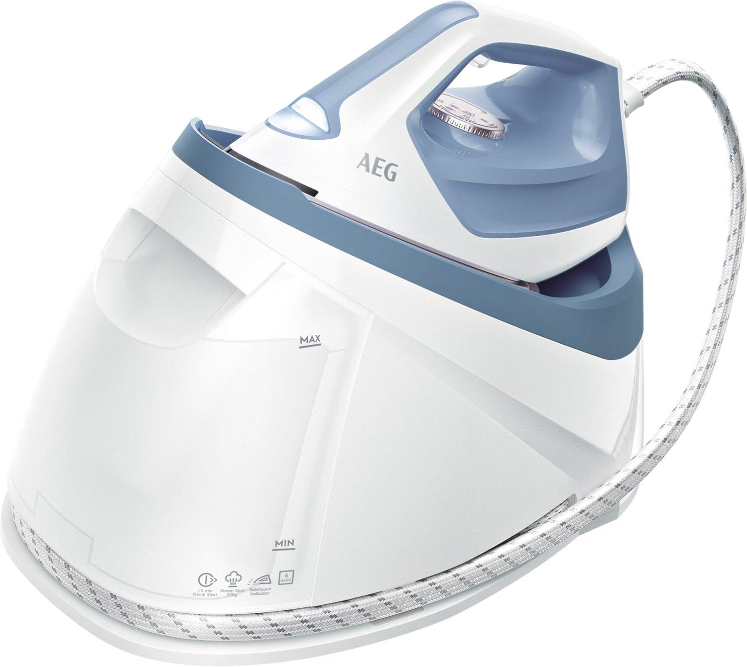 Праска з парогенератором AEG Delicate 7000 2.4kW Denim Blue (ST7-1-2DB)