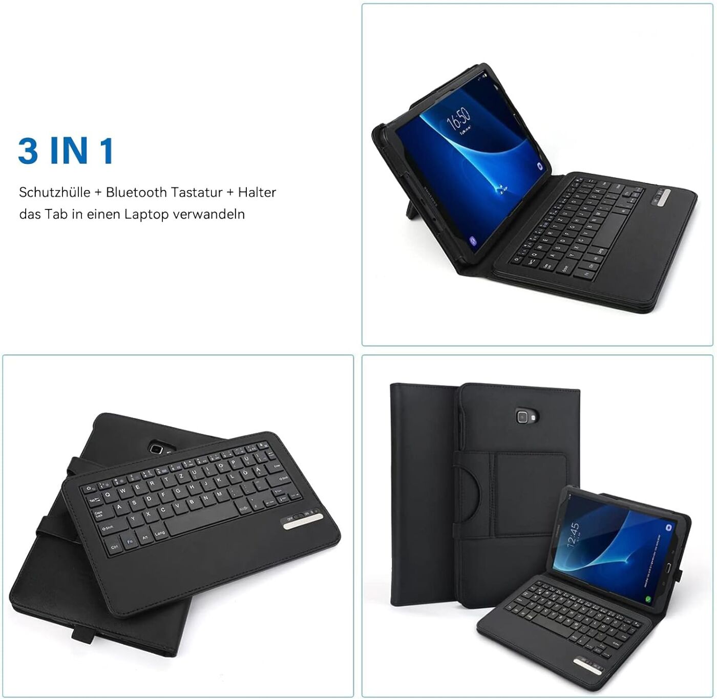 Клавіатура-чохол для планшета Doraby для Samsung Galaxy Tab A Чорний