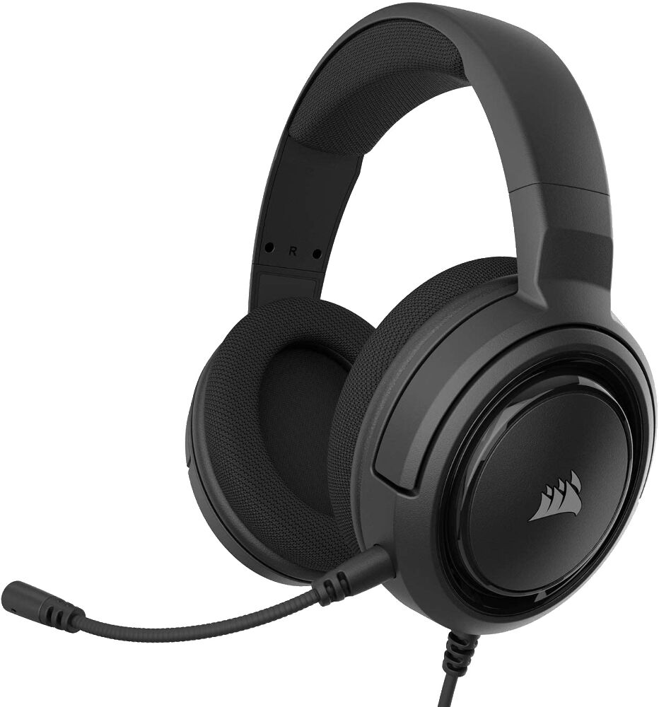Геймерські дротові навушники Corsair HS35 Black