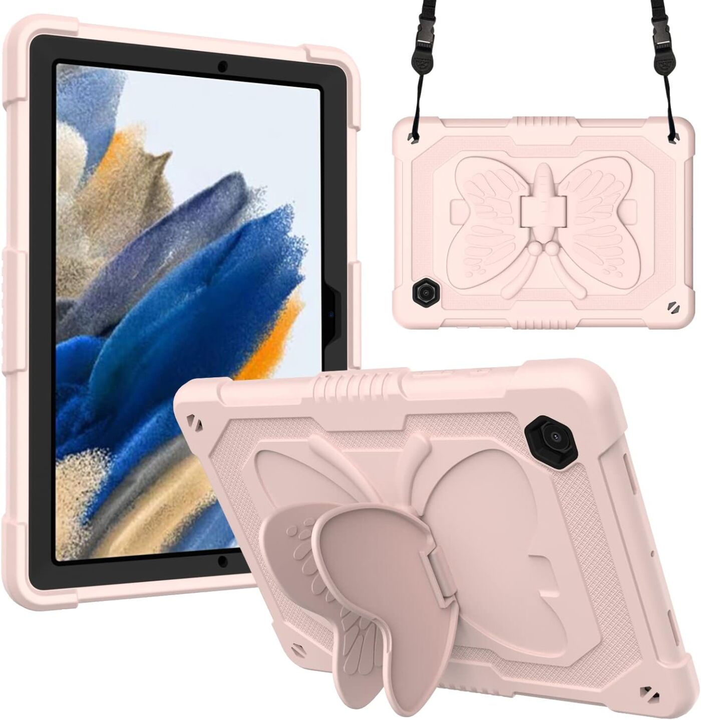 Чохол для планшета Anewone Samsung Galaxy Tab A8 10.5" (2022) Рожевий