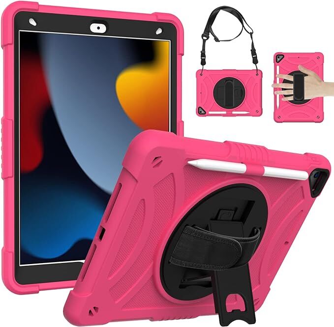 Чохол для планшета Tycolit для iPad 10.2 2019 / 2020 / 2021 Рожевий