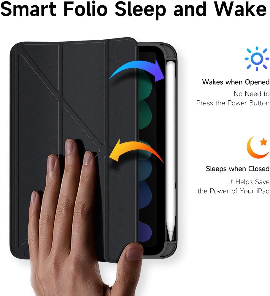 Чохол для планшета ProCase для iPad Mini 6 2021 8.3" Чорний