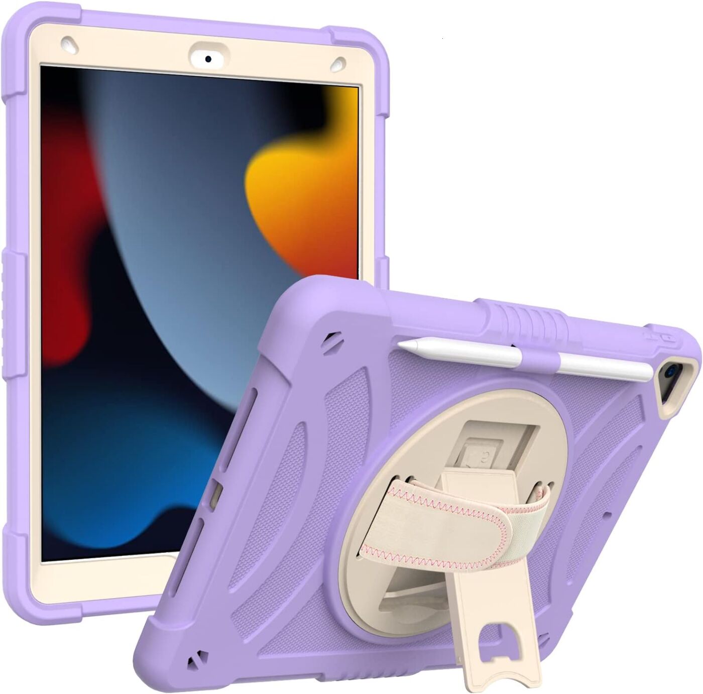 Чохол The Wolfdragon для iPad 9th/8th/7th Фіолетовий