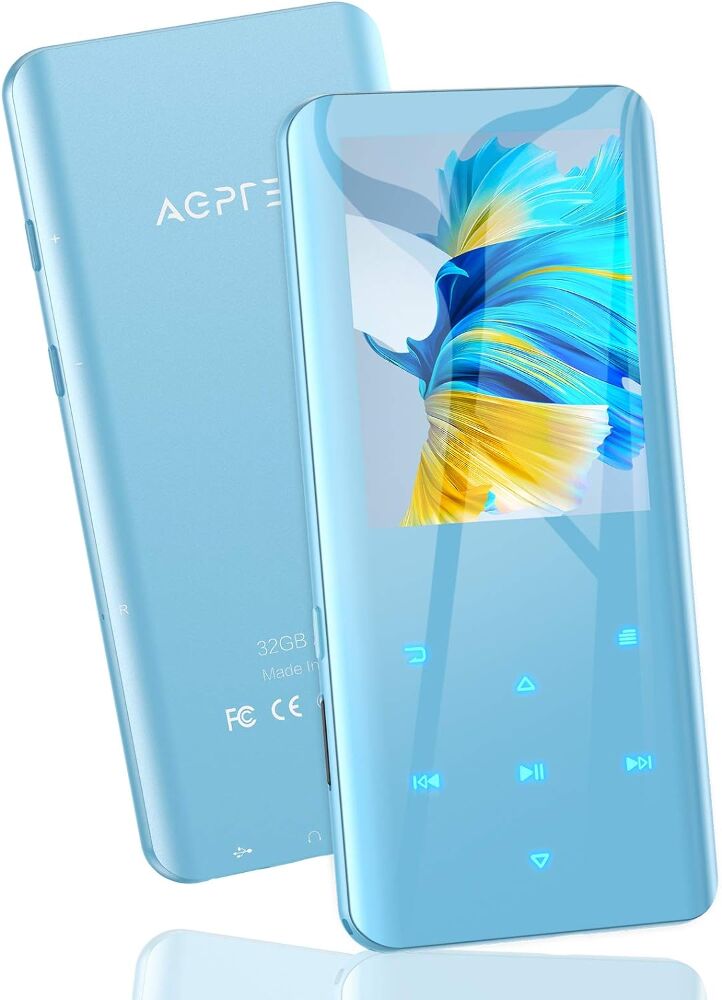 MP3 плеєр Agptek A19X Блакитний