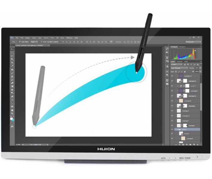 Графічний планшет Huion GT-220 V2 Уцінка