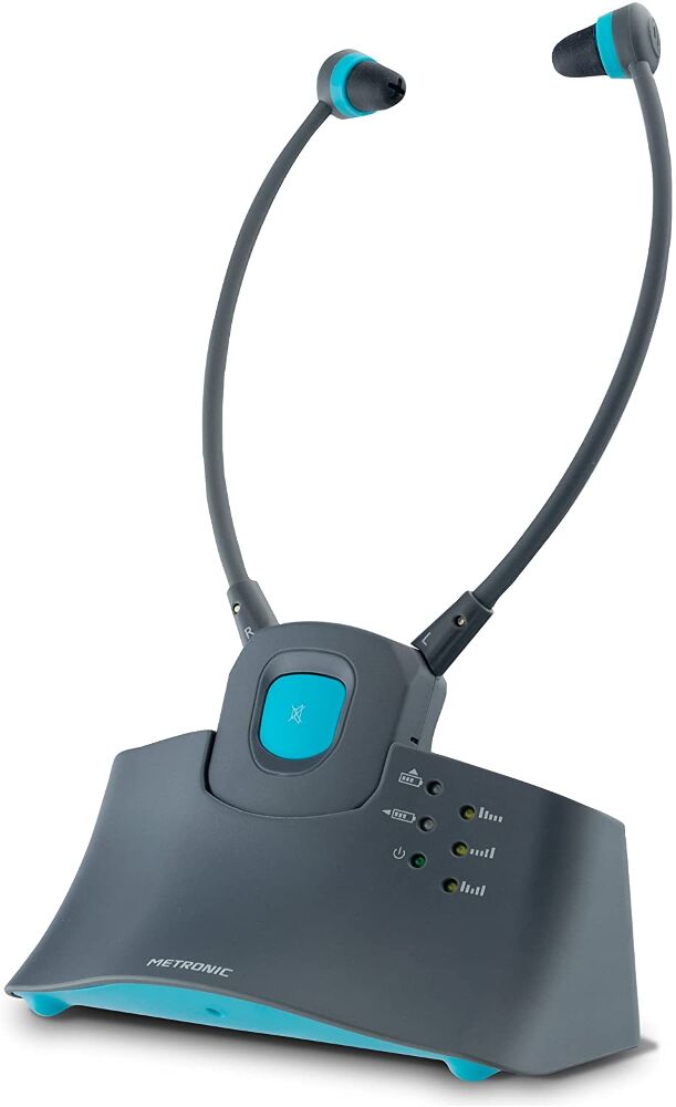 Бездротові навушники Metronic Wireless TV Сірі