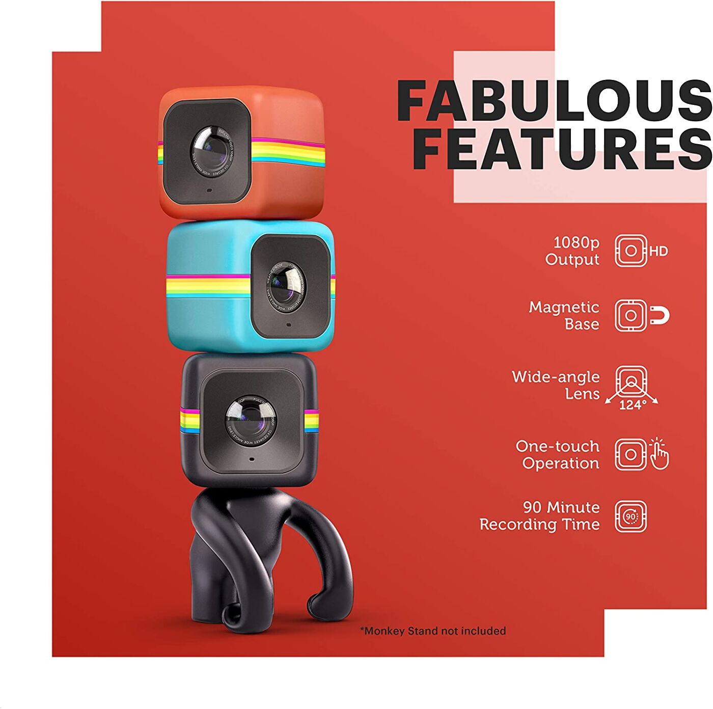 Екшн-камера Polaroid Cube HD 1080p Уцінка