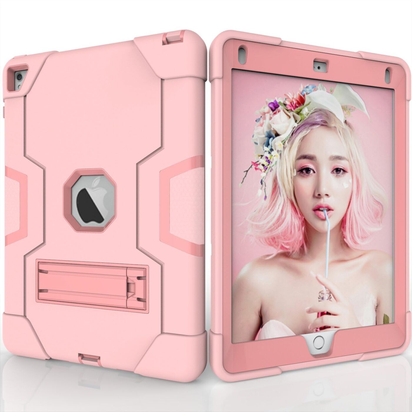 Чохол для планшета Anewone для iPad 9.7 2018/2017 / Air 2 / Air 1 Рожевий
